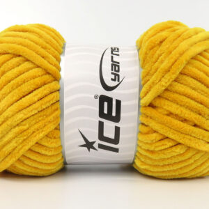4x100gr Chenille Baby Dark Yellow