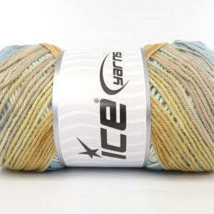 4x100gr Ice Cream Cream Shades, Turquoise Shades, Brown Shades