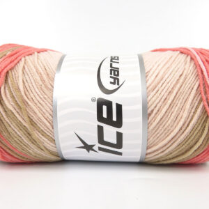 4x100gr Ice Cream Light Pink, Salmon, Camel Shades