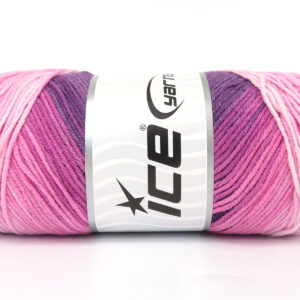 4x100gr Ice Cream Pink Shades, Purple Shades