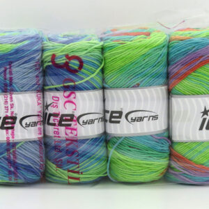 4x100gr Ice Cream Yarns Mixed Lot